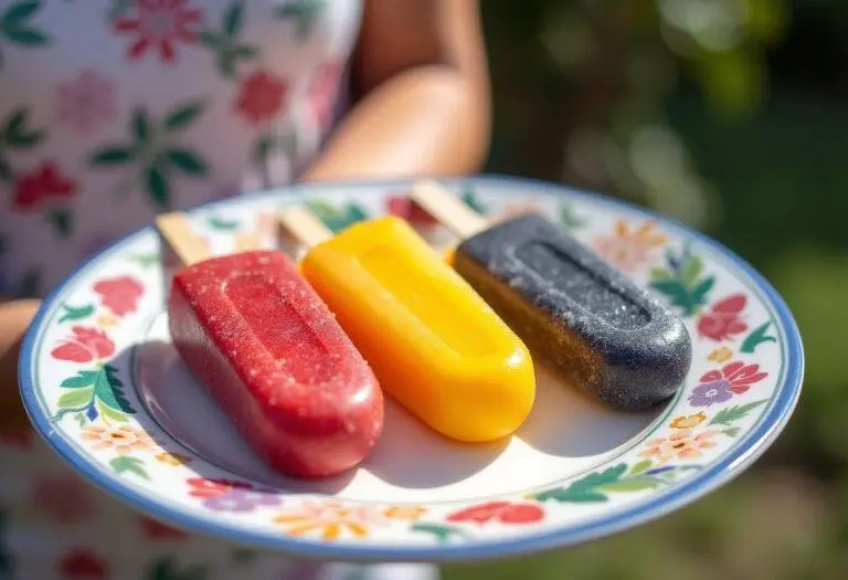 Assorted finished eis am stiel with various flavors ready to enjoy in the summer.