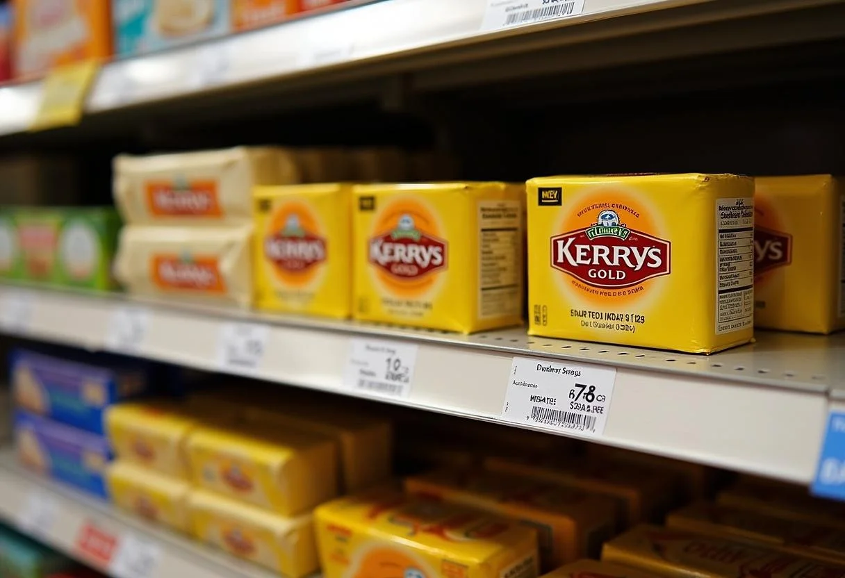 Butter Angebot diese Woche mit Kerry's Gold im Supermarkt.