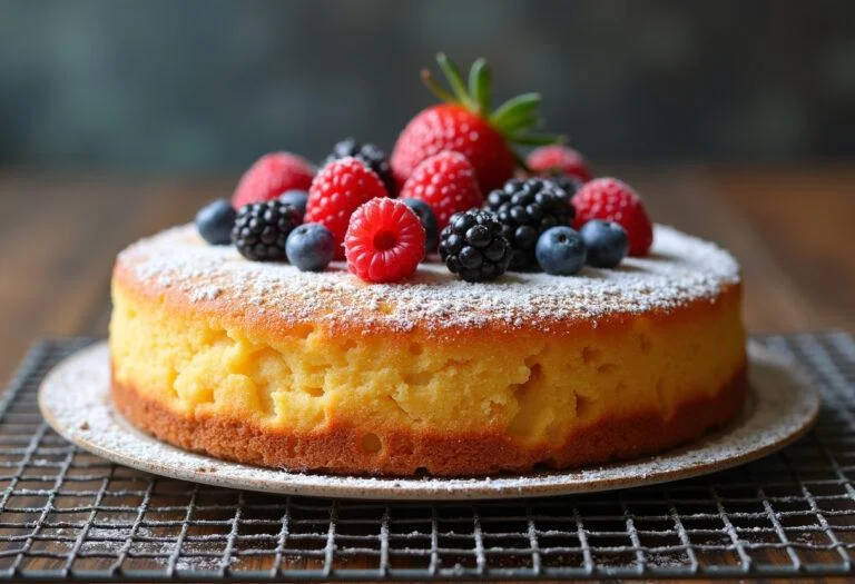 Fertiger Vanillekuchen aus dem besten kuchenrezept für anfänger, ideal für jeden Anlass.
