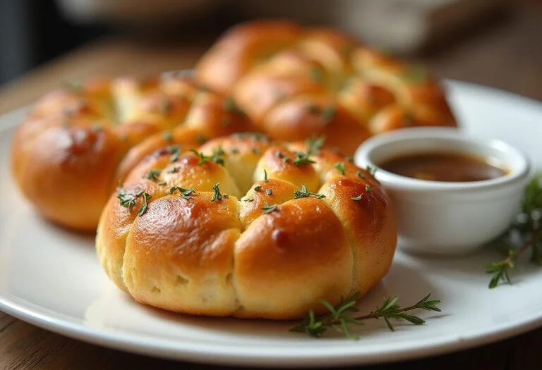 Fertiges brot ohne hefe, goldbraun und fluffig, perfekt zum Genießen.