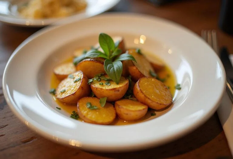 Finished dish of cooked potatoes and pasta, perfect for einfach kochen mit dem Thermomix.
