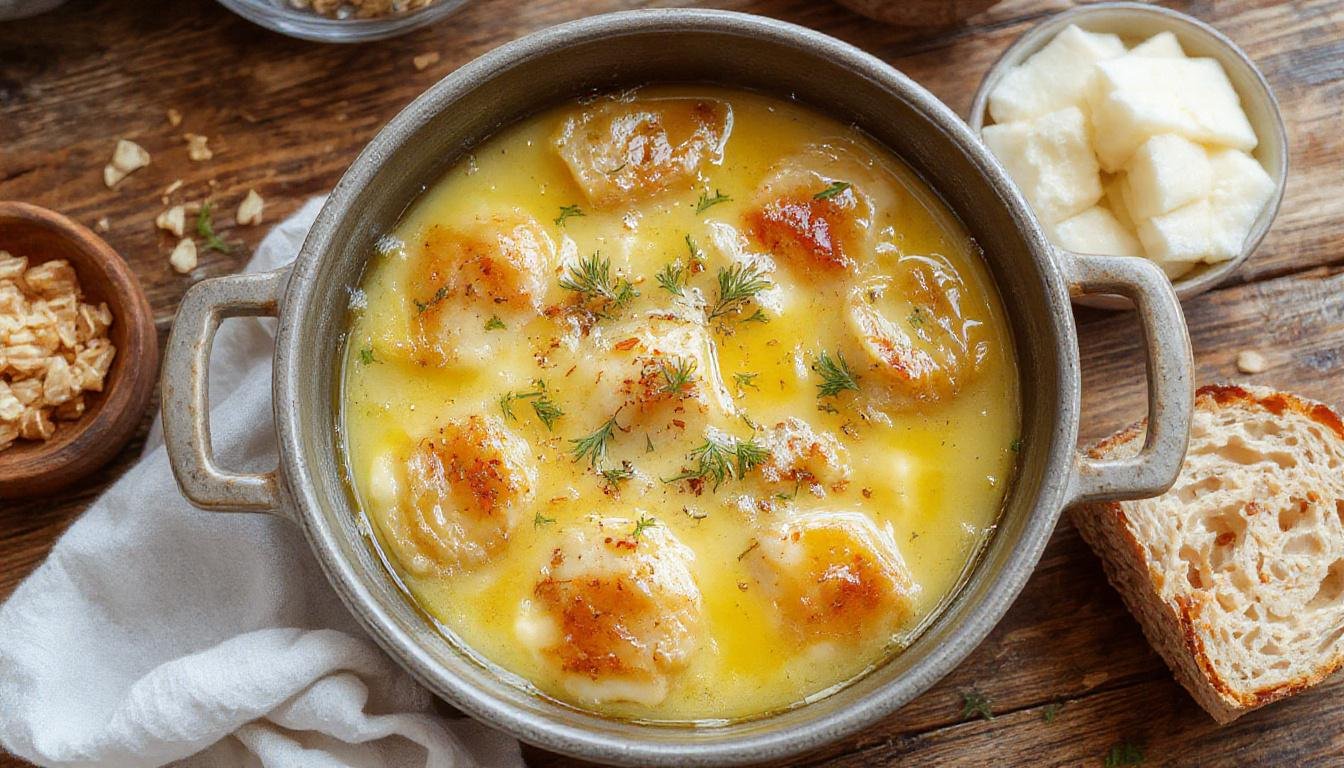 Eine bunte Hähnchen-Reis-Pfanne auf einem weißen Teller, mit zarten Hähnchenstücken, grünem Brokkoli, gelbem Mais und lockerem Reis, alles schön angerichtet und mit frischen Kräutern garniert.