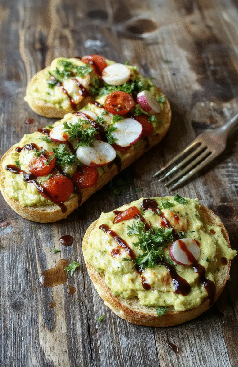 A vibrant and inviting assortment of avocado toast varieties on rustic wooden boards, showcasing colorful toppings like cherry tomatoes, radishes, microgreens, and drizzles of balsamic glaze. The breads are toasted to golden perfection with creamy avocado spread, garnished with herbs and seeds, styled casually with natural daylight highlighting textures and fresh ingredients.