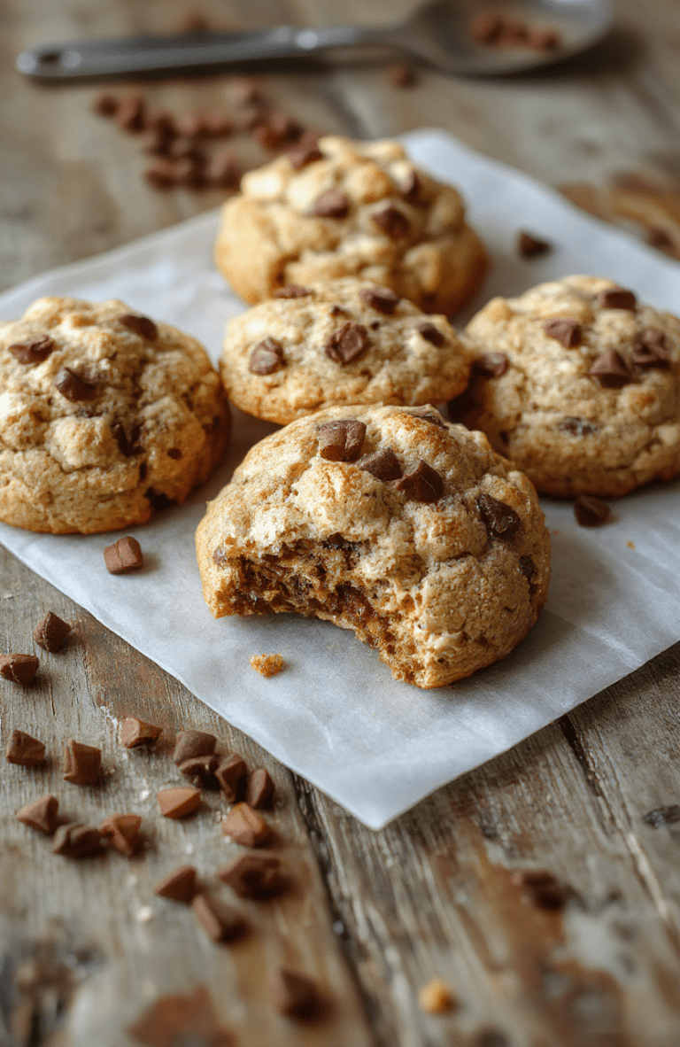 Golden-brown coffee cake cookies with a crumbly crumble topping arranged on a rustic plate, with a coffee mug in the background, textured surface, warm inviting colors, and a cozy ambiance.