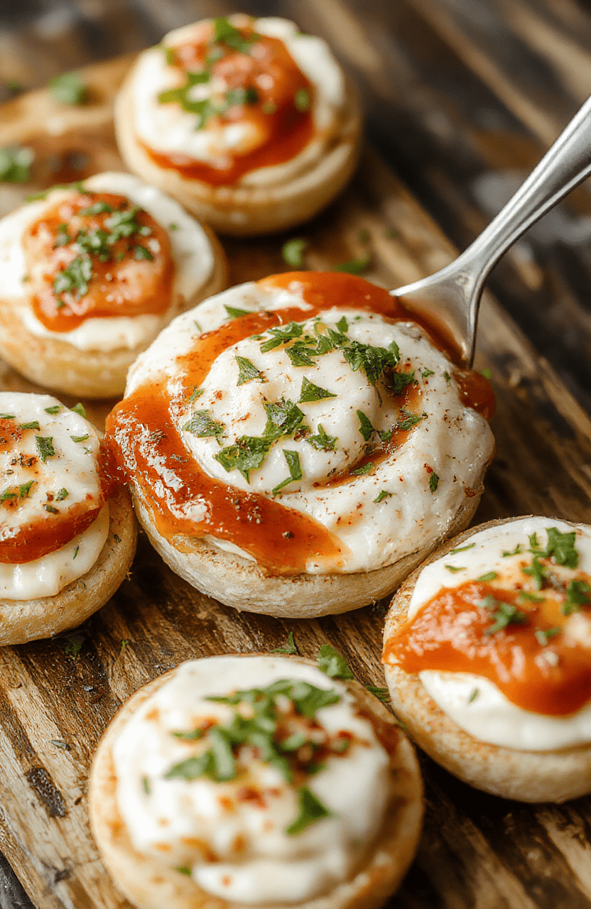 A vibrant, creamy Caprese dip served in a white ceramic bowl, topped with fresh basil leaves and cherry tomato halves, with a drizzle of balsamic glaze. The dish is garnished with shredded mozzarella and arranged on a rustic wooden board. The backdrop features a neutral-colored tablecloth, soft natural light enhances the fresh ingredients, highlighting their textures and vivid colors.
